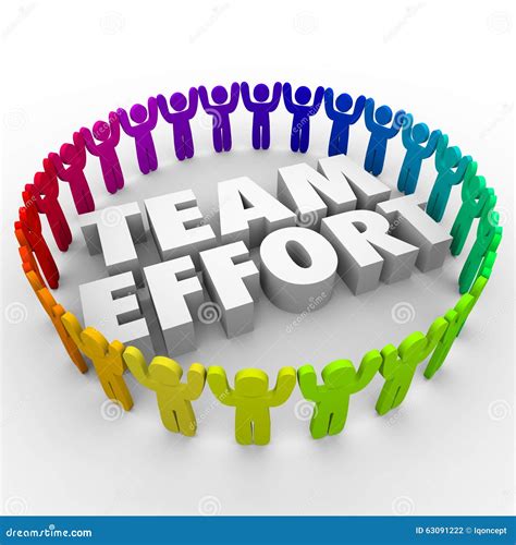 A word that represents a group of people working to achieve a .